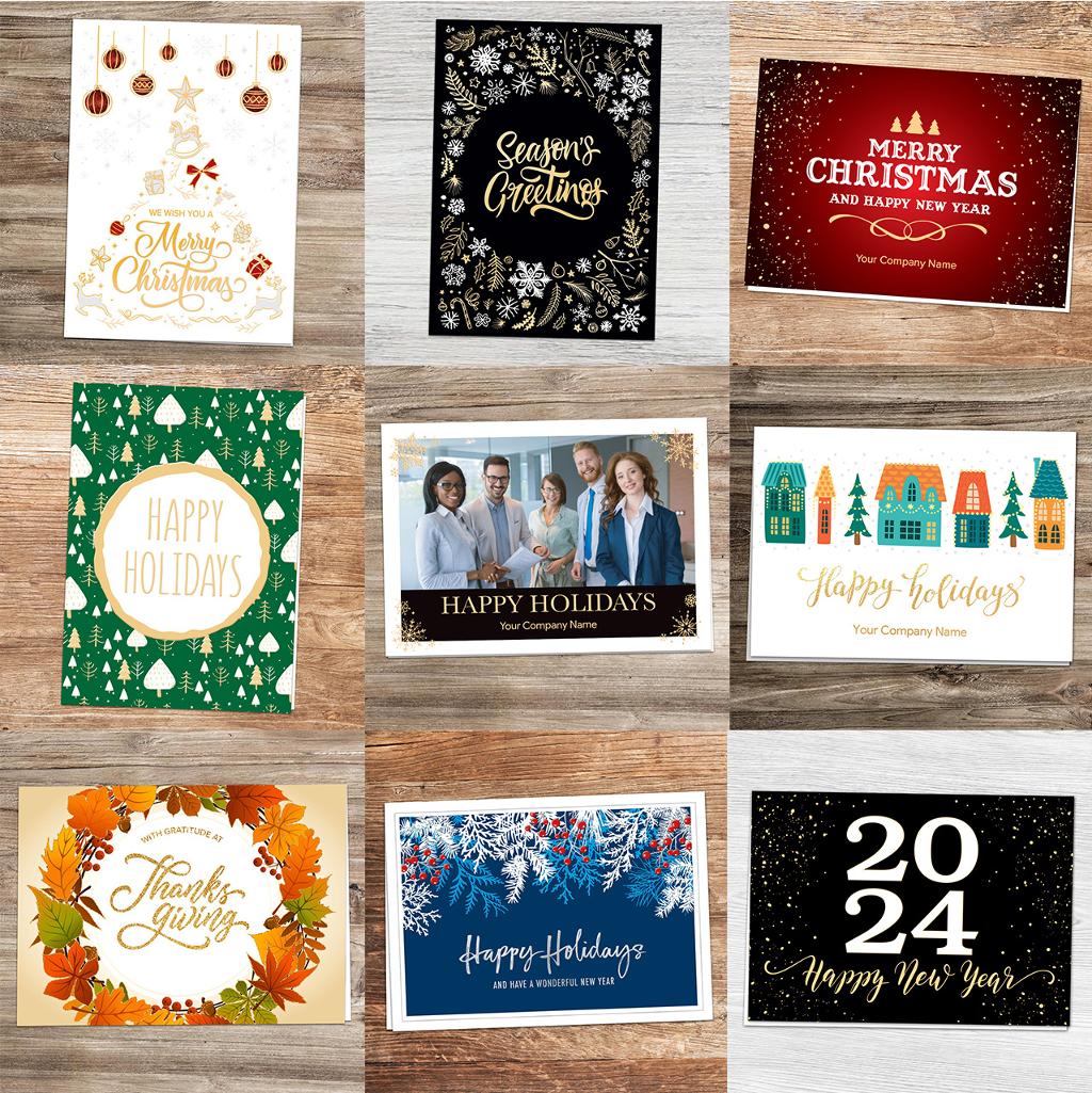 Business Holiday & Christmas Cards, Send online instantly