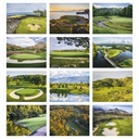 Golf Wall Calendar - Spiral