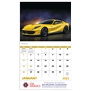 Exotic Sports Cars Wall Calendar