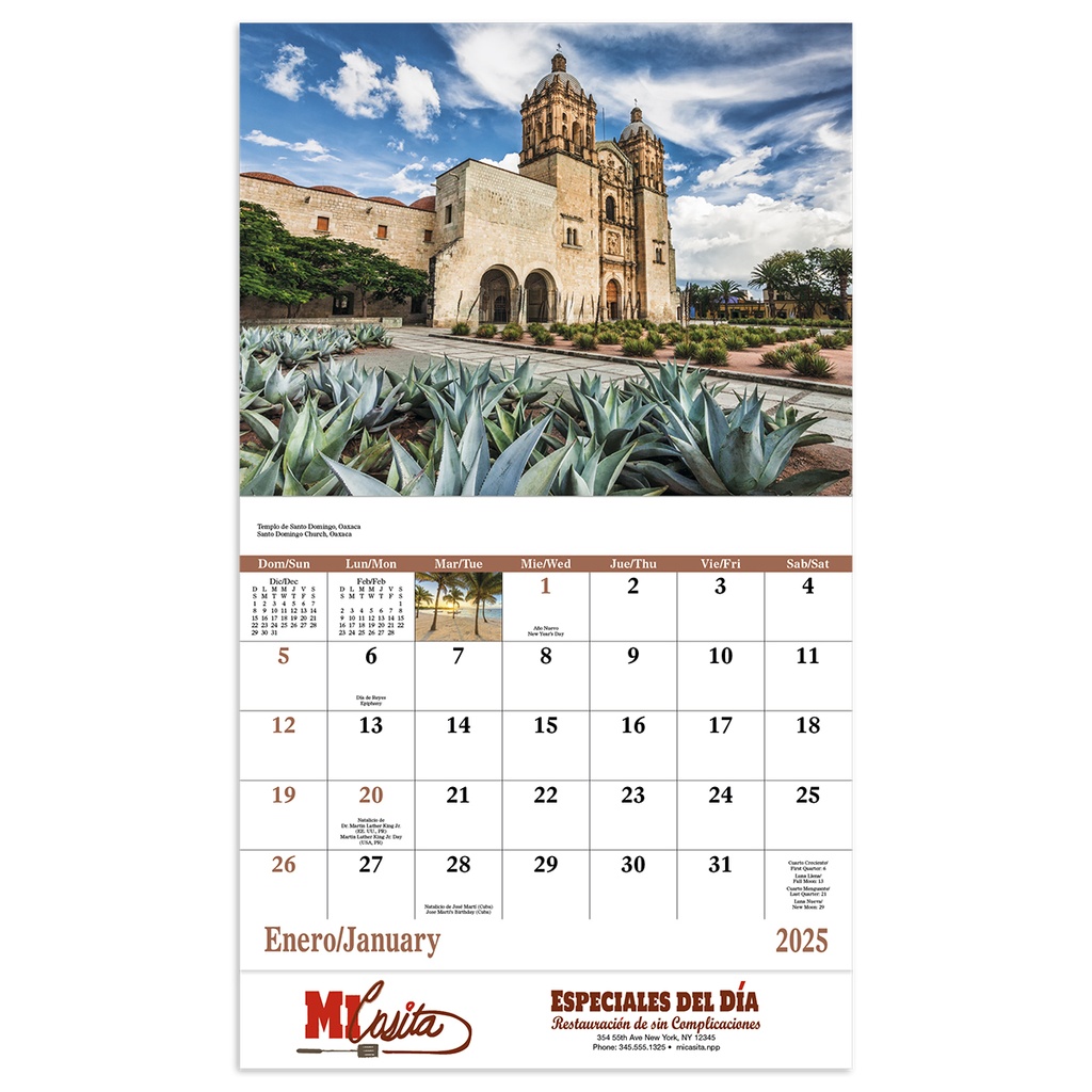 Mexico Wall Calendar