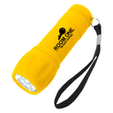 Rubberized Flashlight With Strap