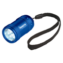 Small Stubby LED Flashlight With Strap