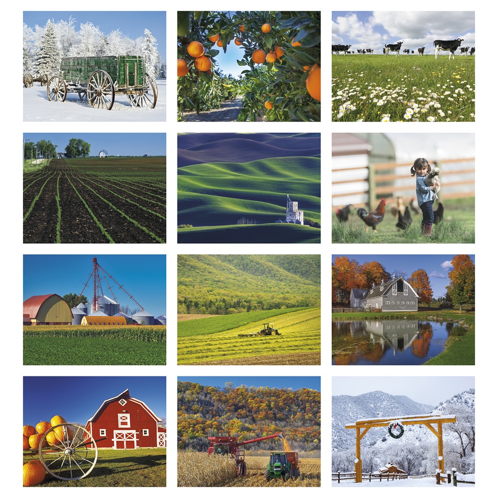 Agriculture Wall Calendar