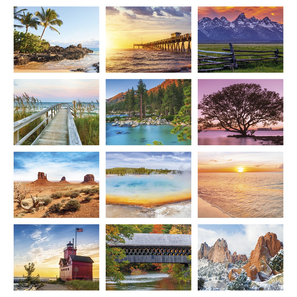 Scenic Commercial Wall Calendar