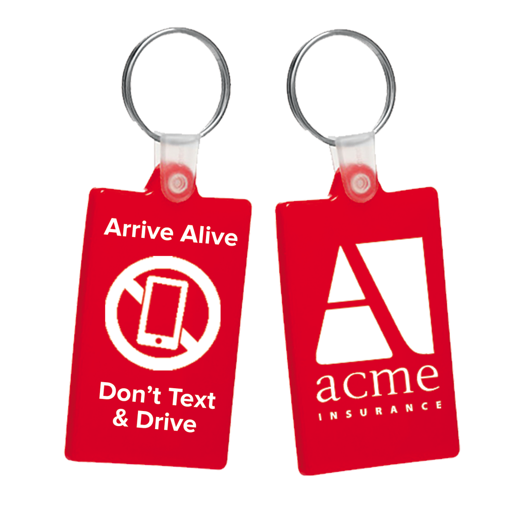 Arrive Alive - Don't Text and Drive Keychain