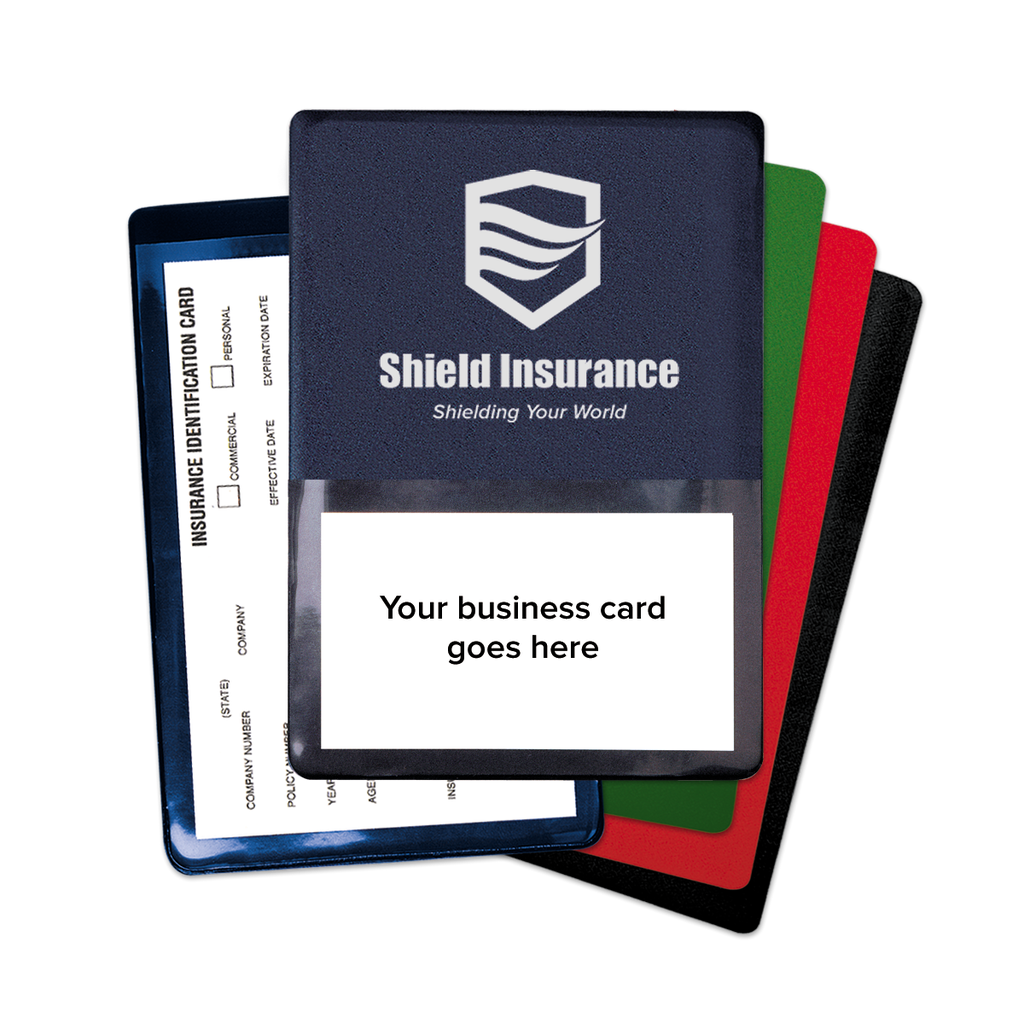 Agency Branded Insurance Card Holders