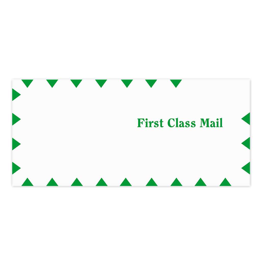 #12 First Class Envelopes - Blank