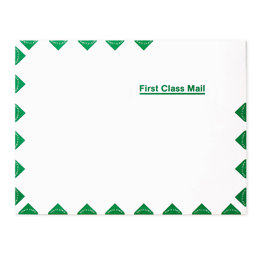 9 x 12 First Class Envelopes 28# Open End - Blank