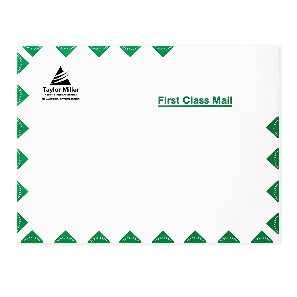 9 x 12 First Class Envelopes