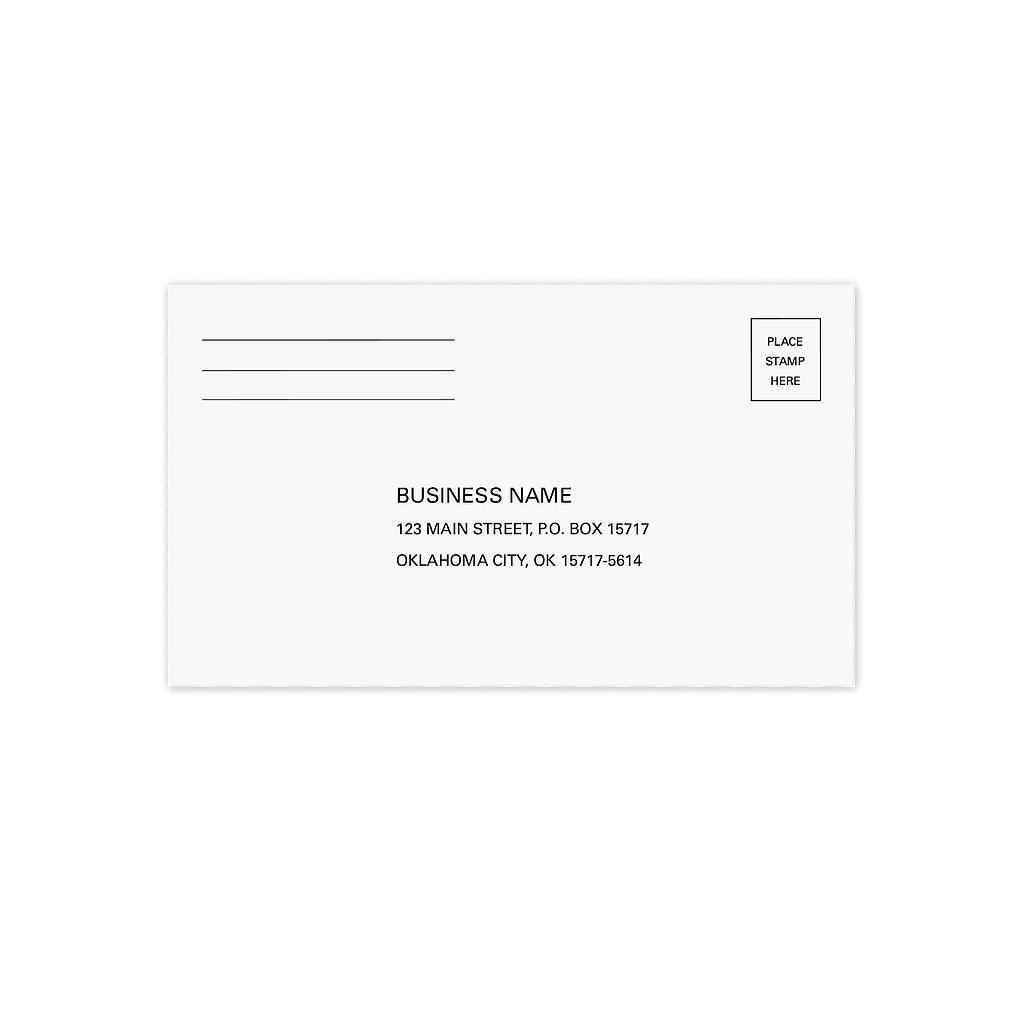 #6 Self Addressed Envelopes