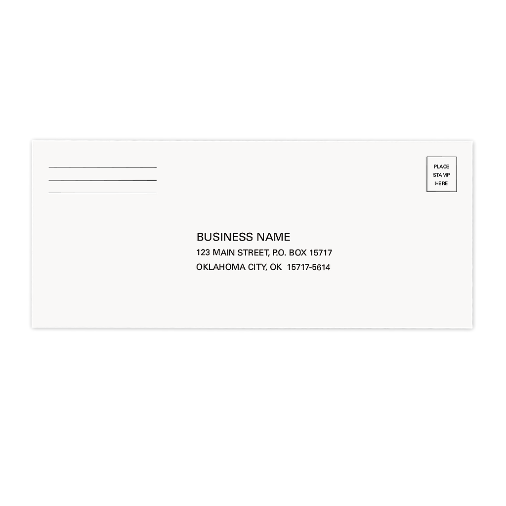 #9 Self Addressed Envelopes