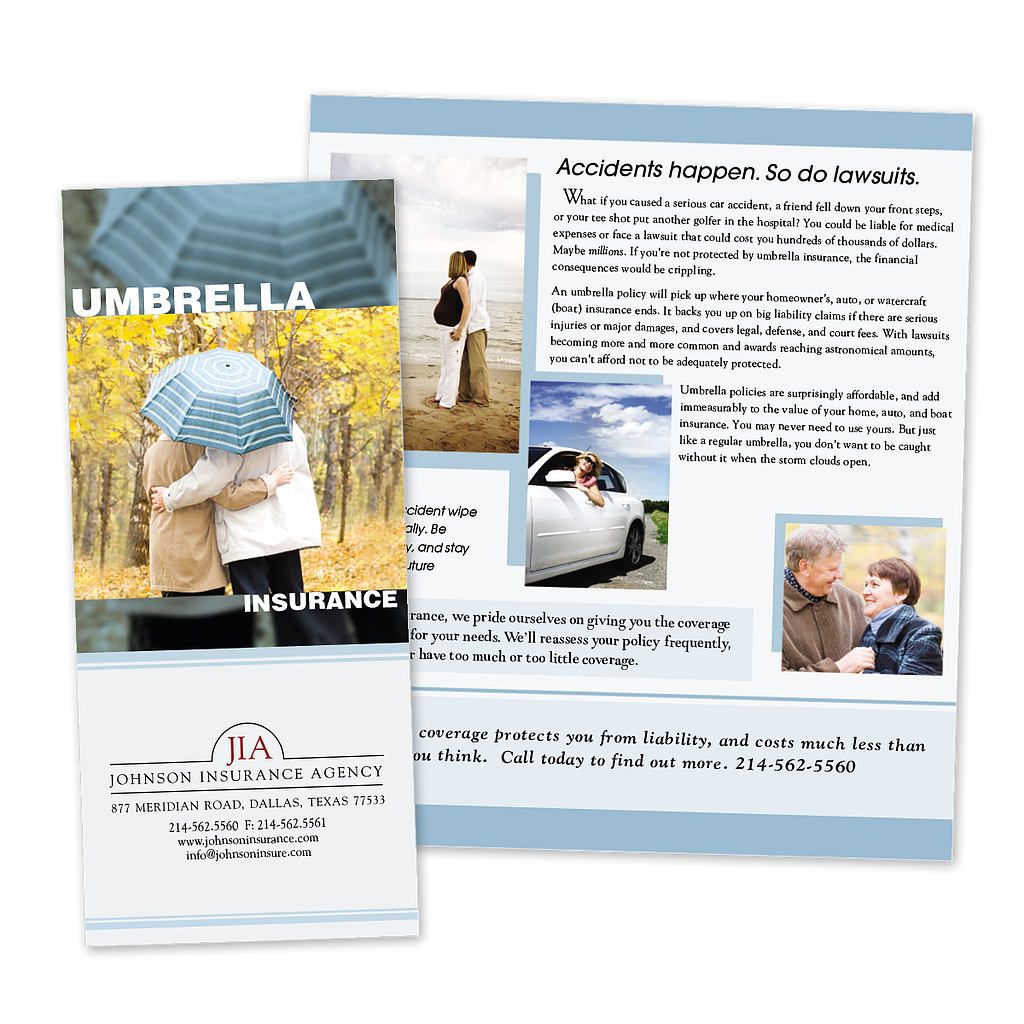 Umbrella Insurance Cross-Sell Brochure