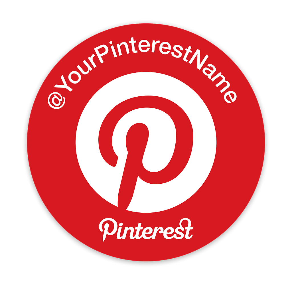 Personalized Pinterest Stickers