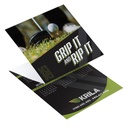 Golf Trifold Greeting Card Calendar