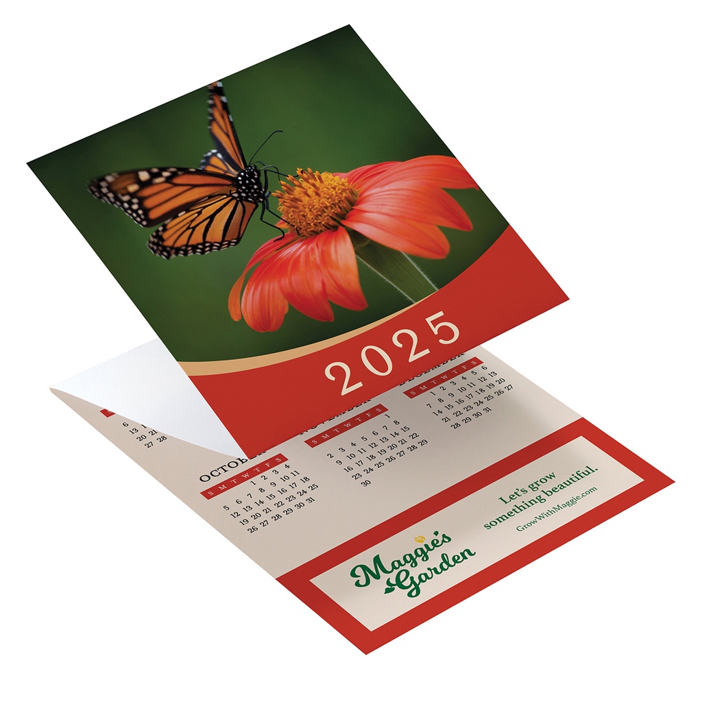 Peace Trifold Greeting Card Calendar