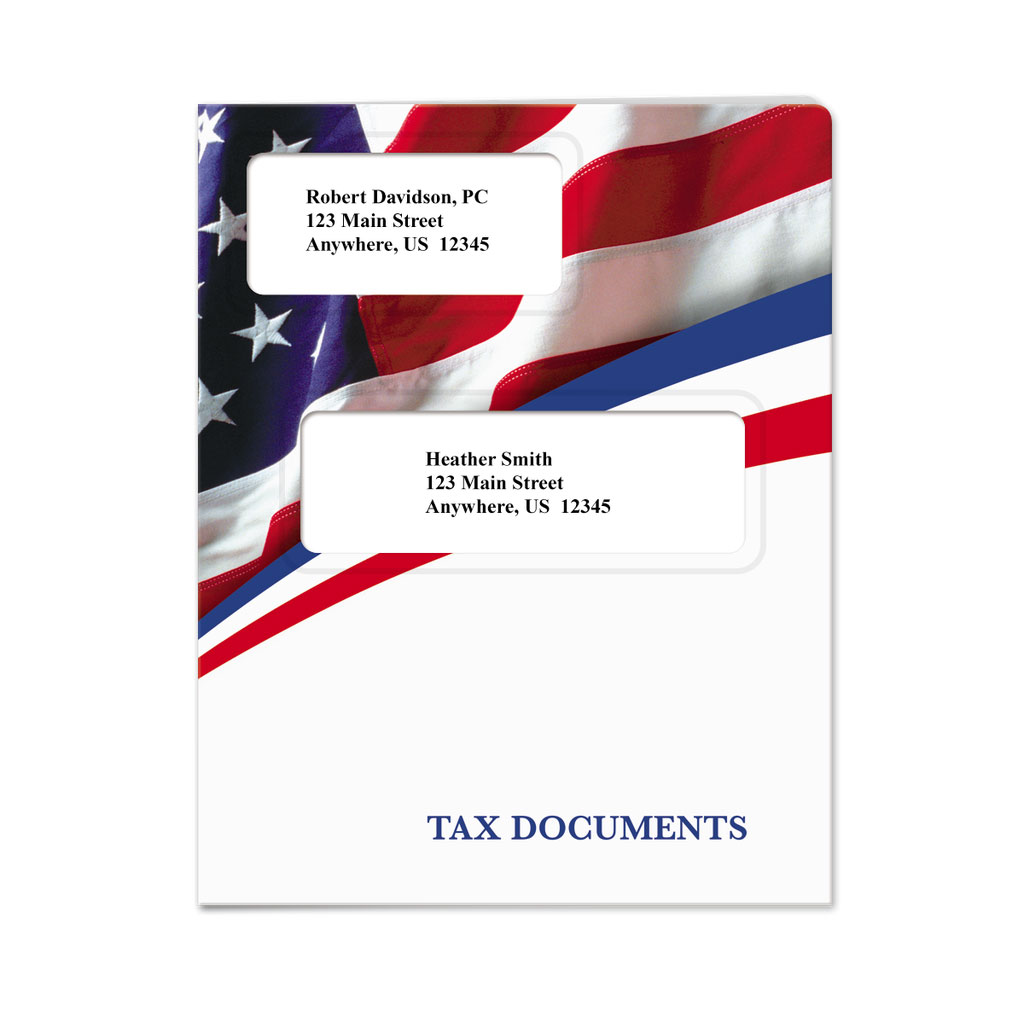 Flag Tax Software Folders - Large Offset