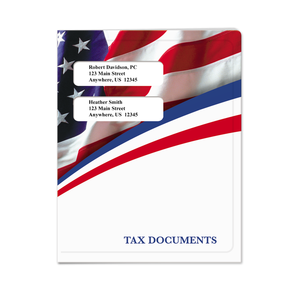 Flag Tax Software Folders - Small Windows