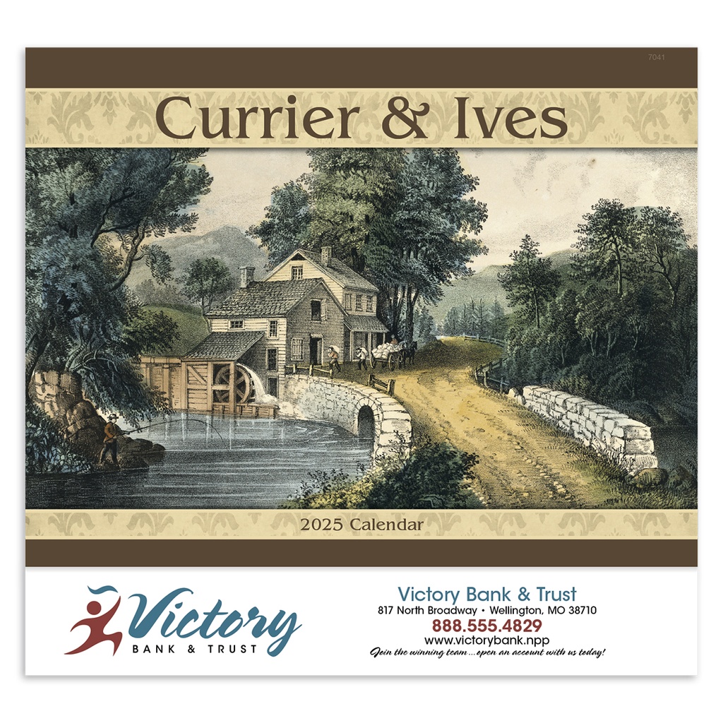 Currier & Ives Wall Calendar