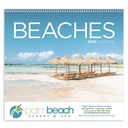 Beaches Wall Calendar - Spiral