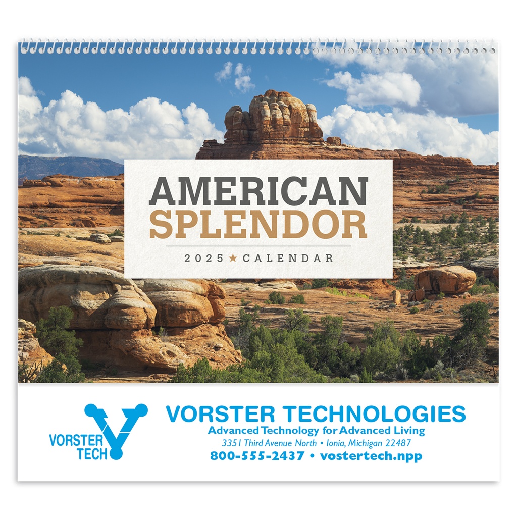 American Splendor Pocket Wall Calendar