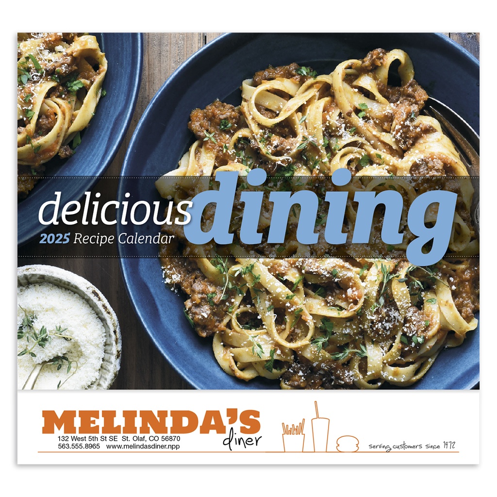 Delicious Dining Wall Calendar