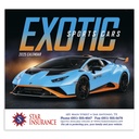 Exotic Sports Cars Wall Calendar