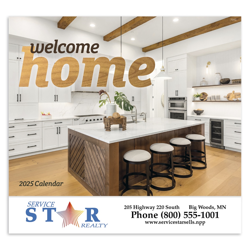 Welcome Home Wall Calendar