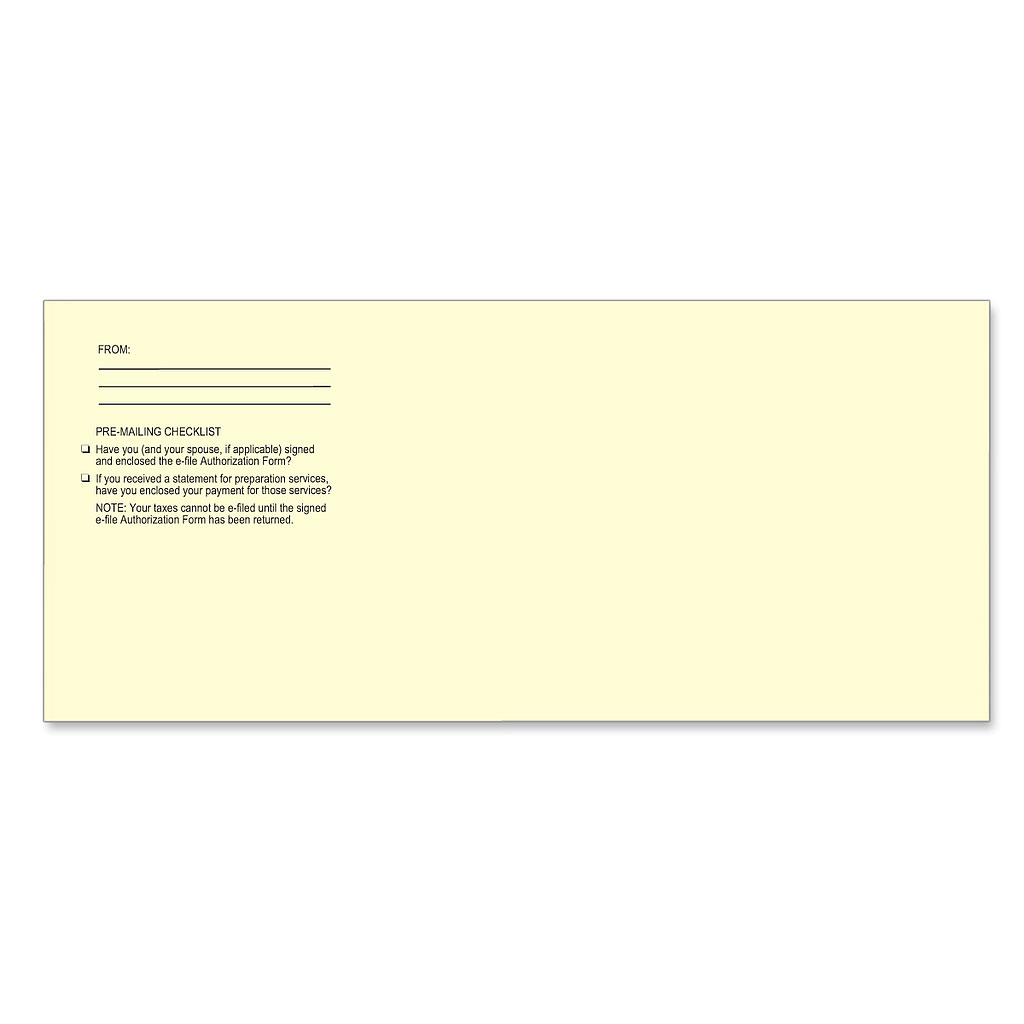 e-File Authorization Envelopes