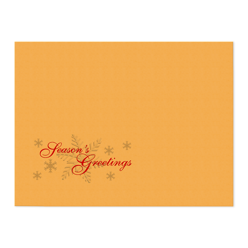Season's Greeting's Desk Planner Envelopes