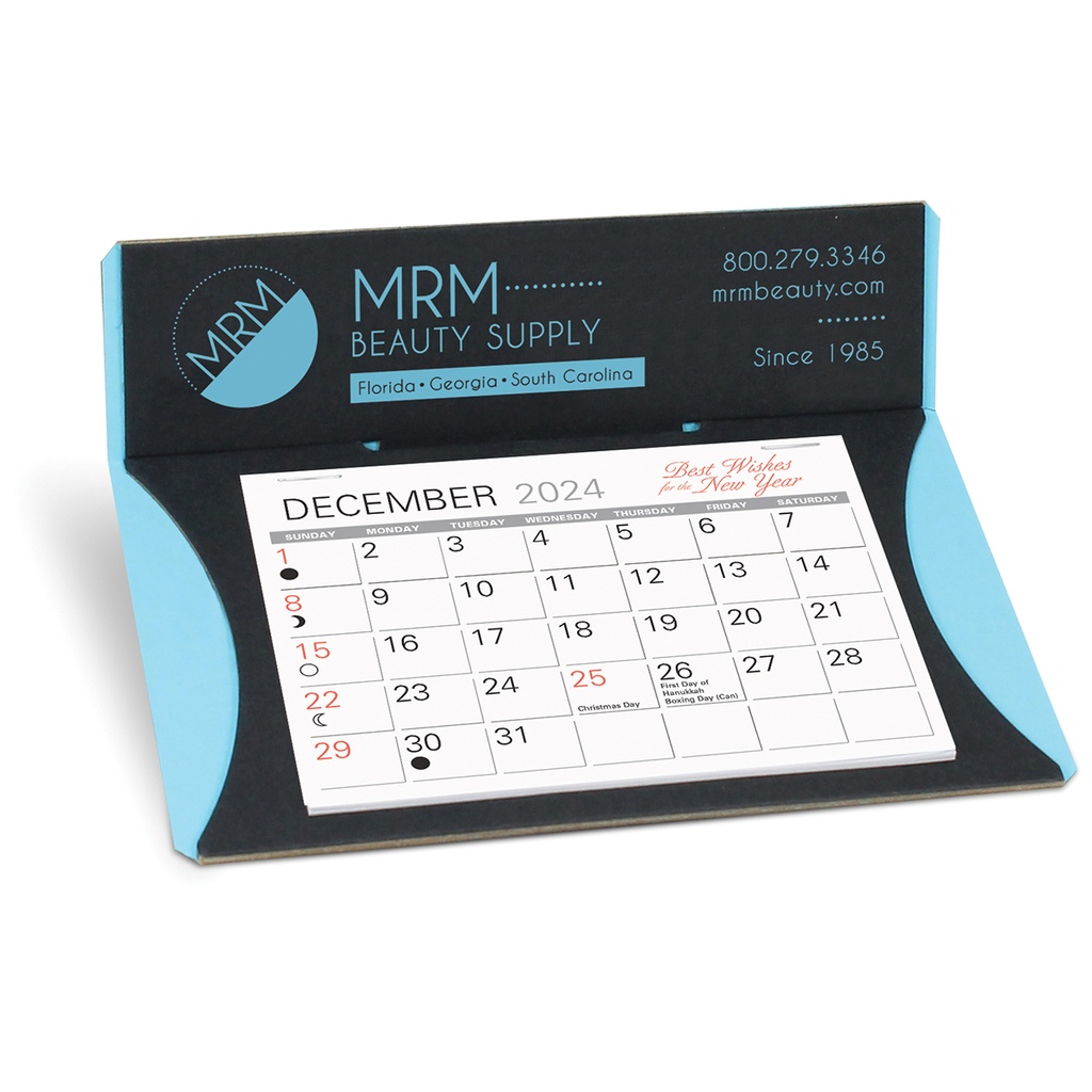 Crescent Desk Calendar