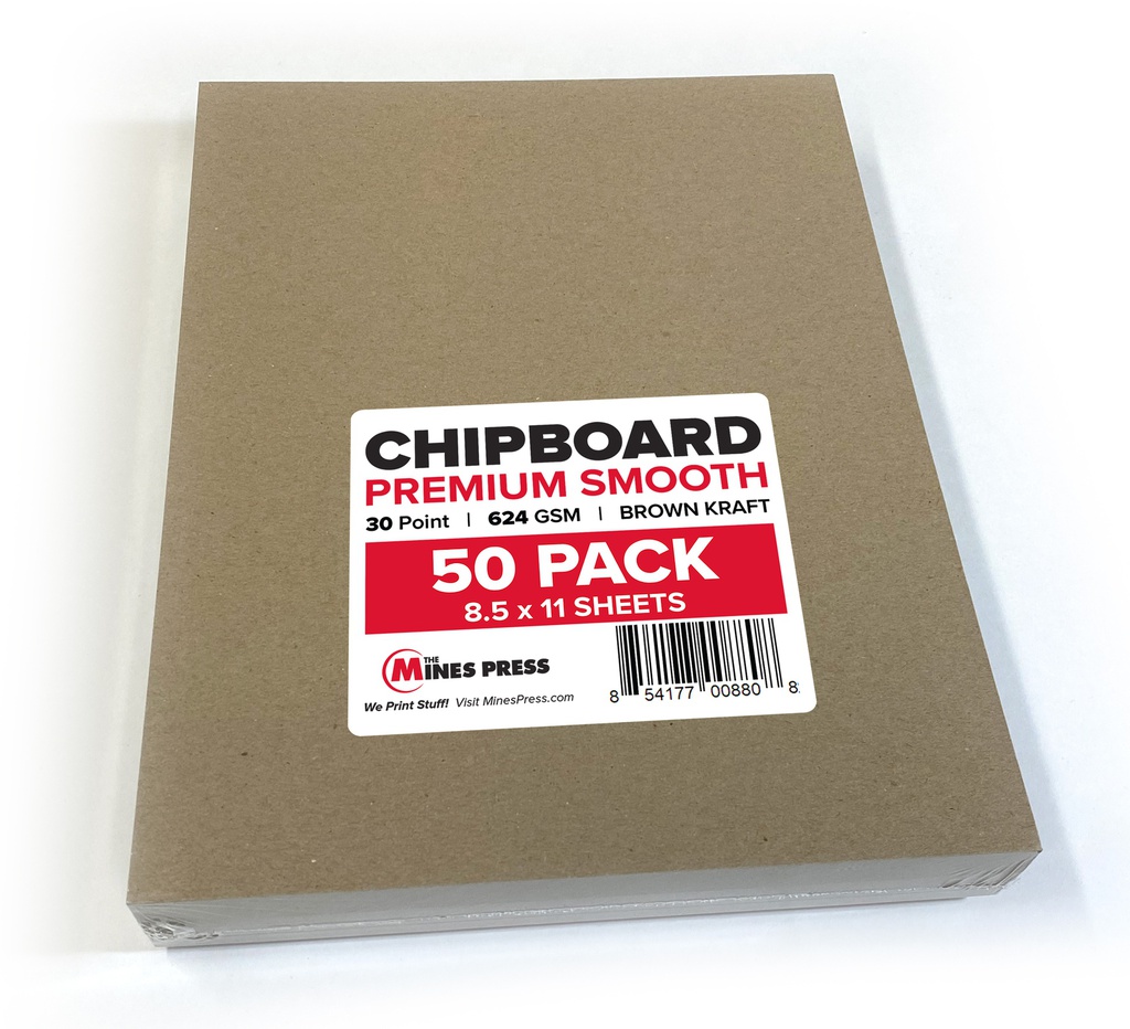 Chipboard 30 Point - 50 Pack