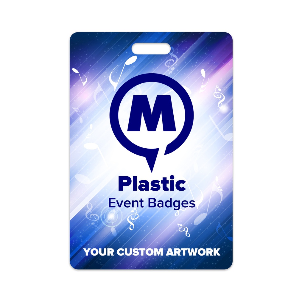 Plastic Event Badges