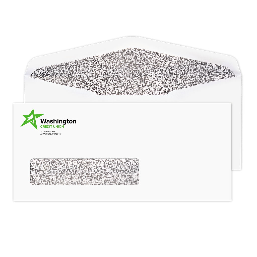 10 Security Window Envelopes Printed Envelopes 9014